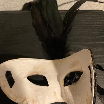 Vintage Mardi Gras Masquerade Mask.
