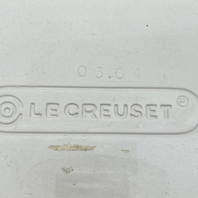 LE CREUSET ~ Cast Iron ~ Lidded Rectangular Casserole Dish