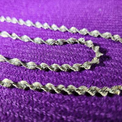 Sterling Silver Twist Woven Necklace