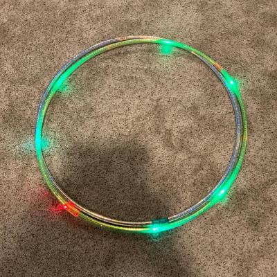 Two Light up Hula Hoops