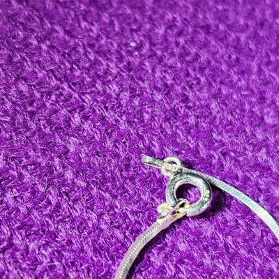 Sterling Silver Woven Necklace