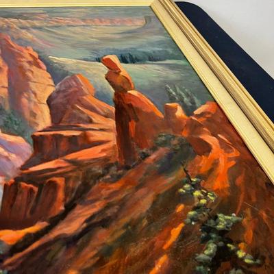 Noted Utah Artist L.E. Nelson of Bryce Canyon Hoodoos 