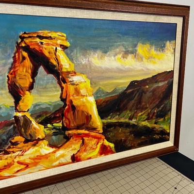 Delicate Arch, Unsigned AWESOME Oil 