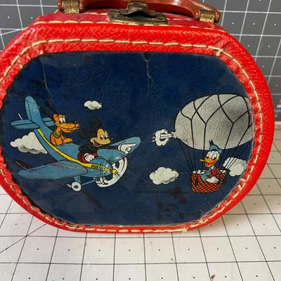 1940's Little Mickey Mouse Tote Full of Childs Treasures 