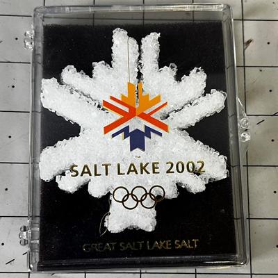Salt Lake 2002 Olympic SALT Ornament Keepsake