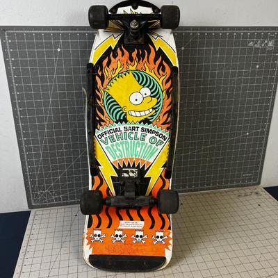 Bart Simpson Skate Board 