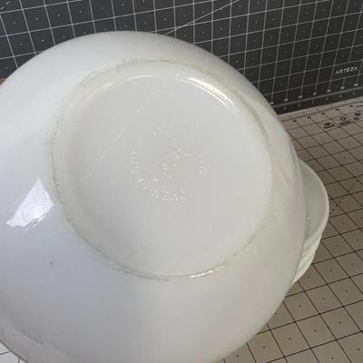 Anchor Hocking White Bowls (6) 