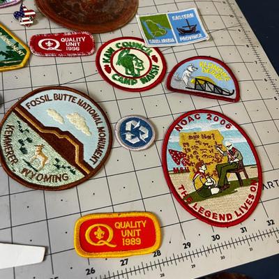 Large Collection of Scouting Patches and Pins 