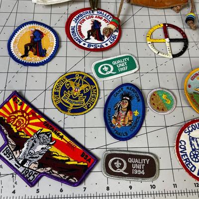Large Collection of Scouting Patches and Pins 