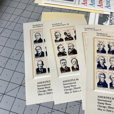 Presidents of the United States Mint Stamp Sets 