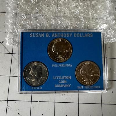 Susan B. Anthony First Year Mint Set 
