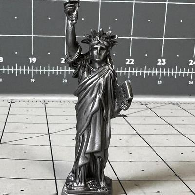 Miniature Statue of Liberty in Pewter 