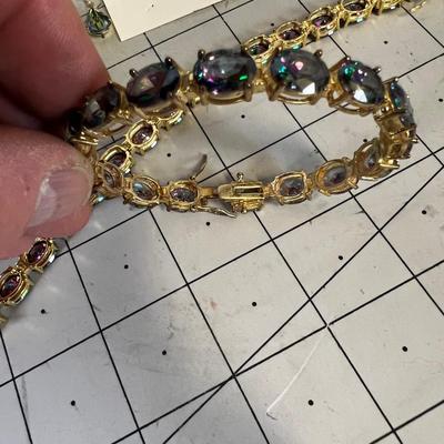 SETA Jeweled Earrings, 2 -Bracelet & Pendants 
