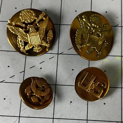 United States Army Collar Tab Pins 