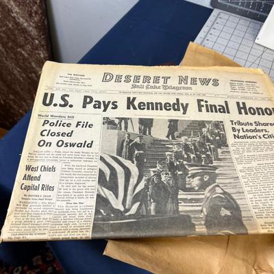Huge Selection of Kennedy MEMORABILIA 