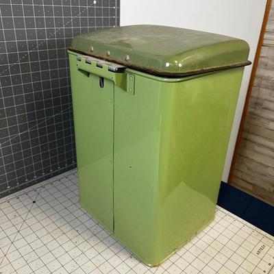 Vintage Trash Can 