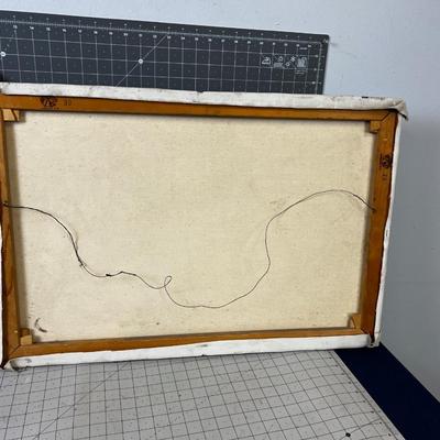 ART - by Freeman 1961 Oil on Canvas BAIT SHOP