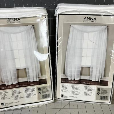 Drapery Panels, NEW in the Package