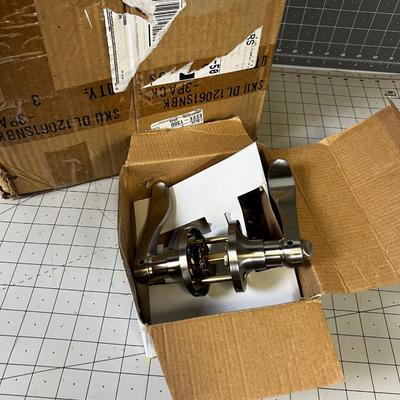 Stainless Steel Lever Door Knobs. 6 