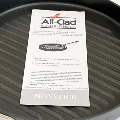 ALL-CLAD ~ Nonstick 12â€ Grill Pan