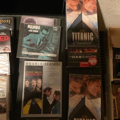 Miscellaneous VCR, DVDâ€™s.