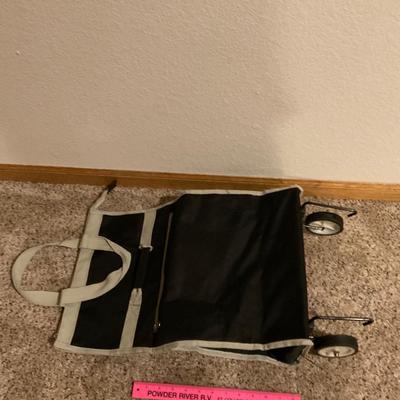 Small Bag on wheels.