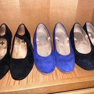 Three pair of Tap Shoes size 6.