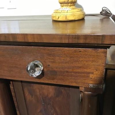 Antique Empire Buffet sideboard