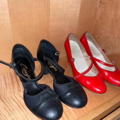 Tap shoes.