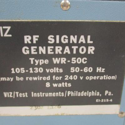 VIZ WR-50C RF Signal Generator