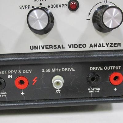 SENCORE Universal Video Analyzer Model VA62A