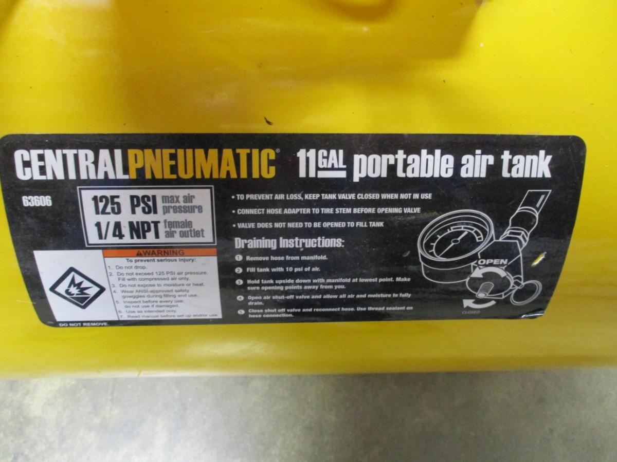 Central Pneumatic 11 Gallon Portable Air Tank