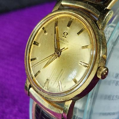 10KGF Omega Automatic Watch