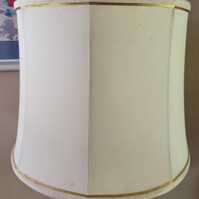 Vintage Gold Cherub Table Lamp