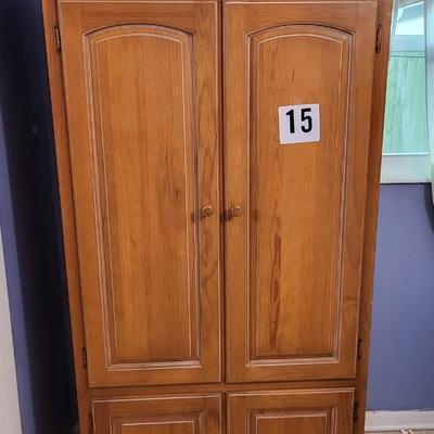Armoire with TV Lot