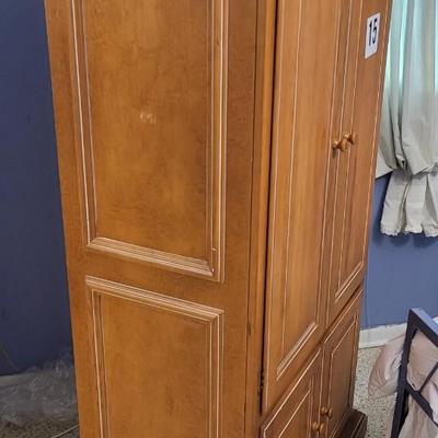 Armoire with TV Lot