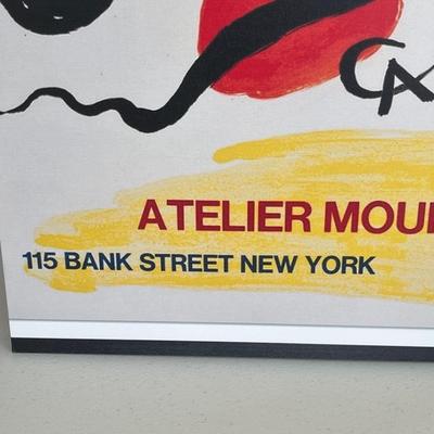 Atelier Mourlot / Alexander Calder - on canvas