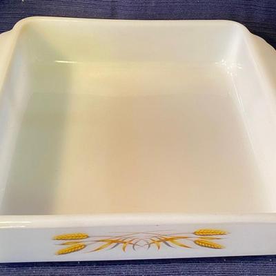 Vintage Fire King 452 8â€ Baking Dish