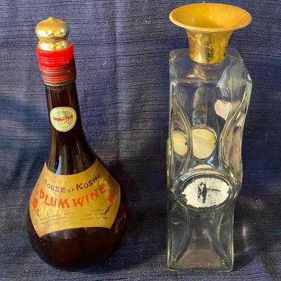 Vintage House of Koshu Plum Wine Bottle