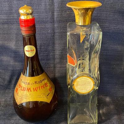 Vintage House of Koshu Plum Wine Bottle