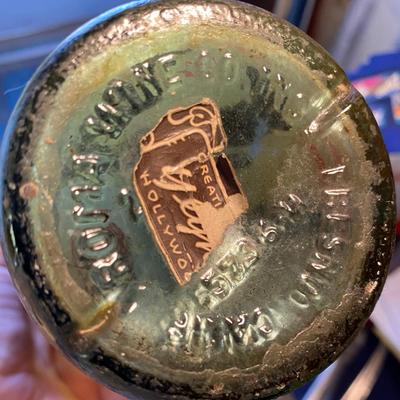 Vintage Roma Wine Bottle Signed Ylyae