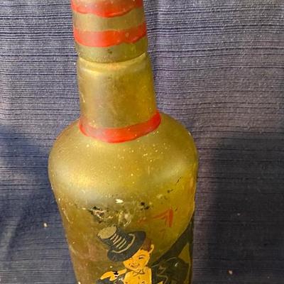 Vintage Roma Wine Bottle Signed Ylyae