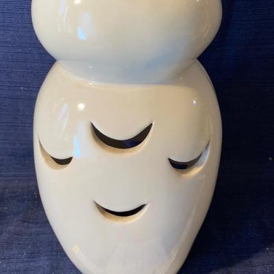 Vintage Stangl Owl Candle Lamp