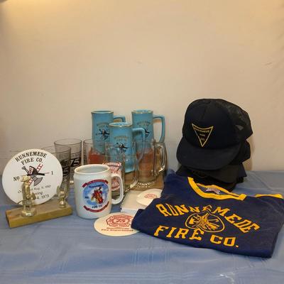 LOT 24M: Runnemede Fire Co. Collection: T-Shirt, Mugs, Hats & More