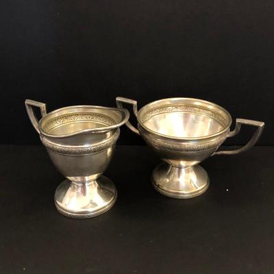 LOT 218M: Mixed Silver Plate Collection: Simeon L. & George H. Rogers Company, Poole & More