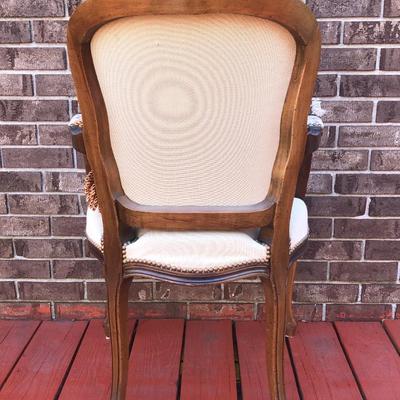 LOT 7M: Chateau D'Ax Tapestry Chair w/ Pillow
