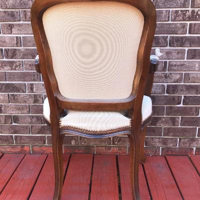 LOT 8M: Chateau D'Ax Tapestry Chair w/ Pillow