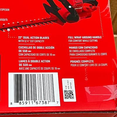CRAFTSMAN ~ Corded Hedge Trimmer With Power Saw ~ NIB