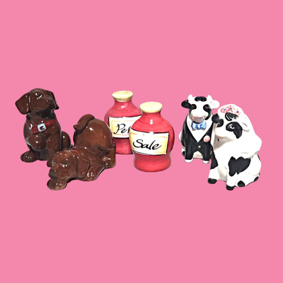 Vintage Salt & Pepper Shakers #2
