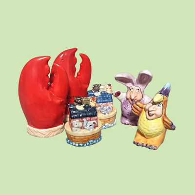 Vintage Salt & Pepper Shakers #3